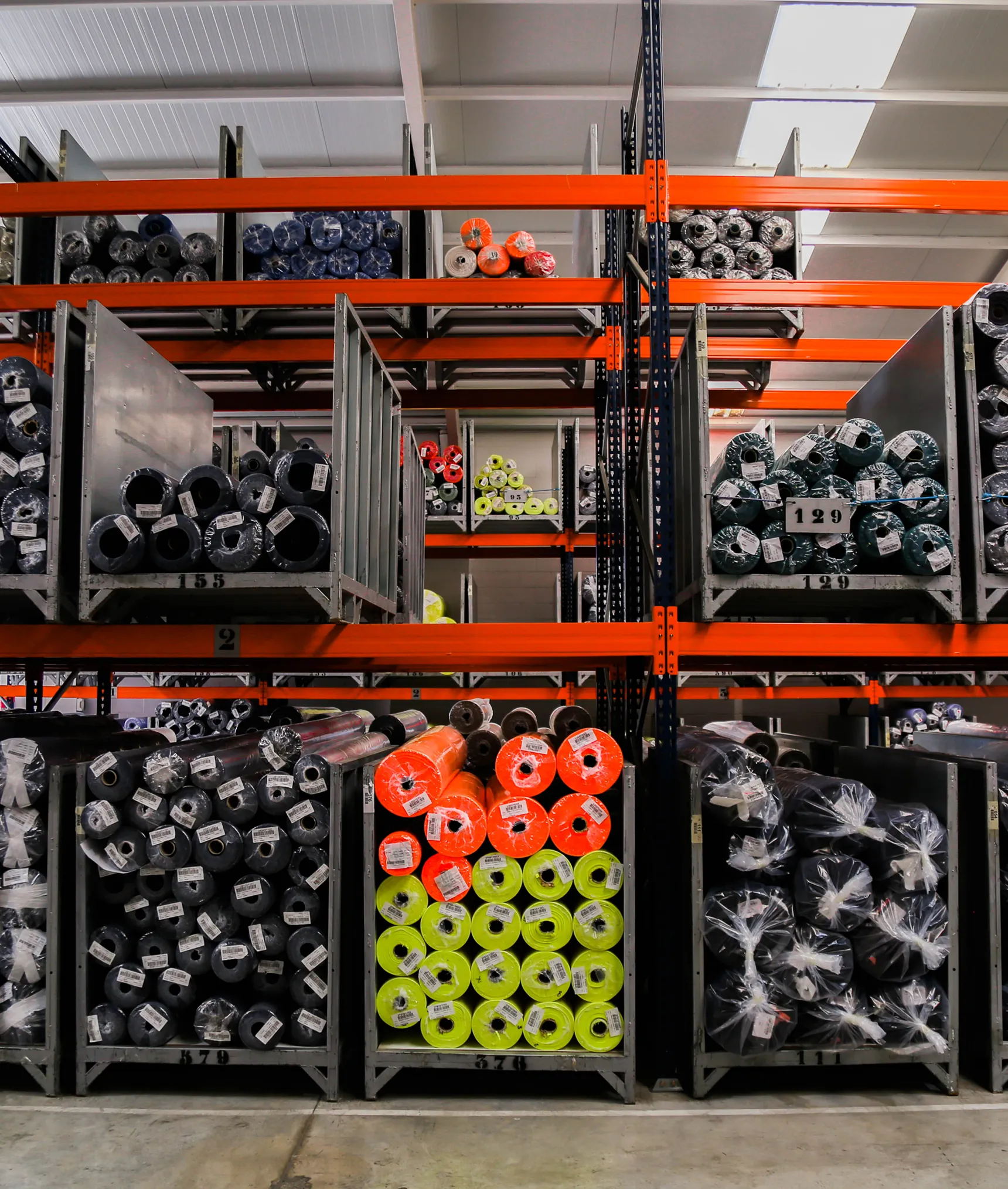 Marina Textil technical fabric warehouse