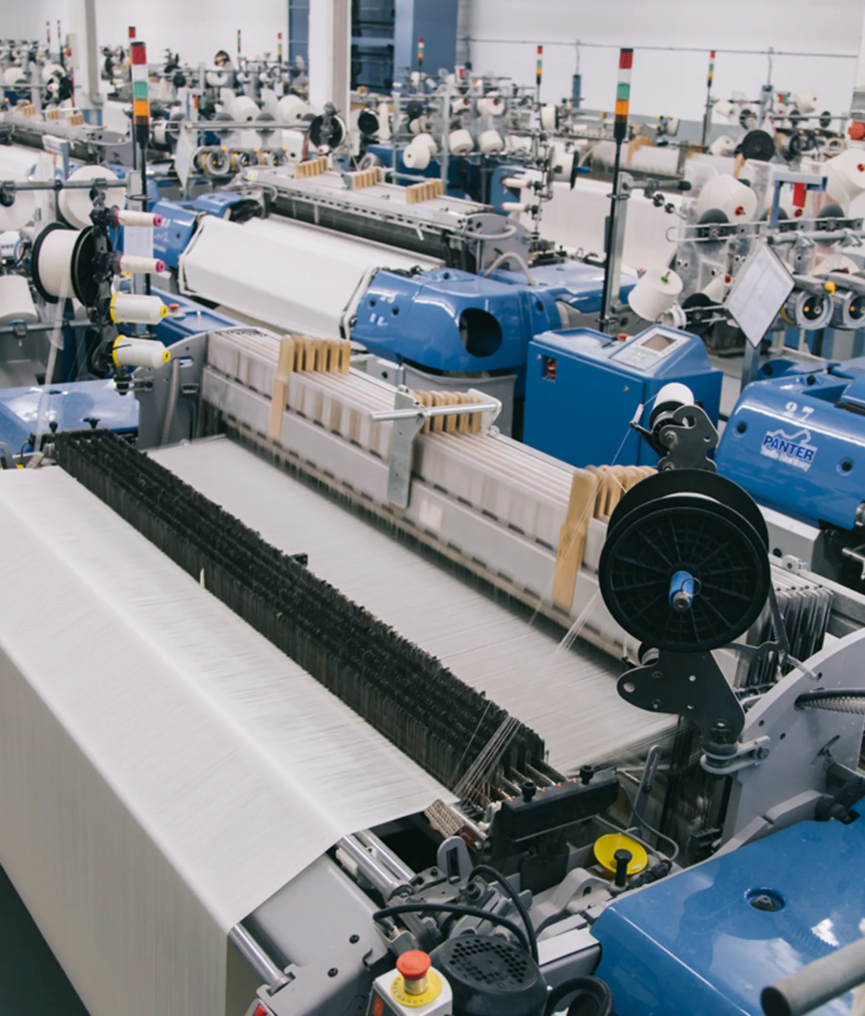 Technical fabric production machinery