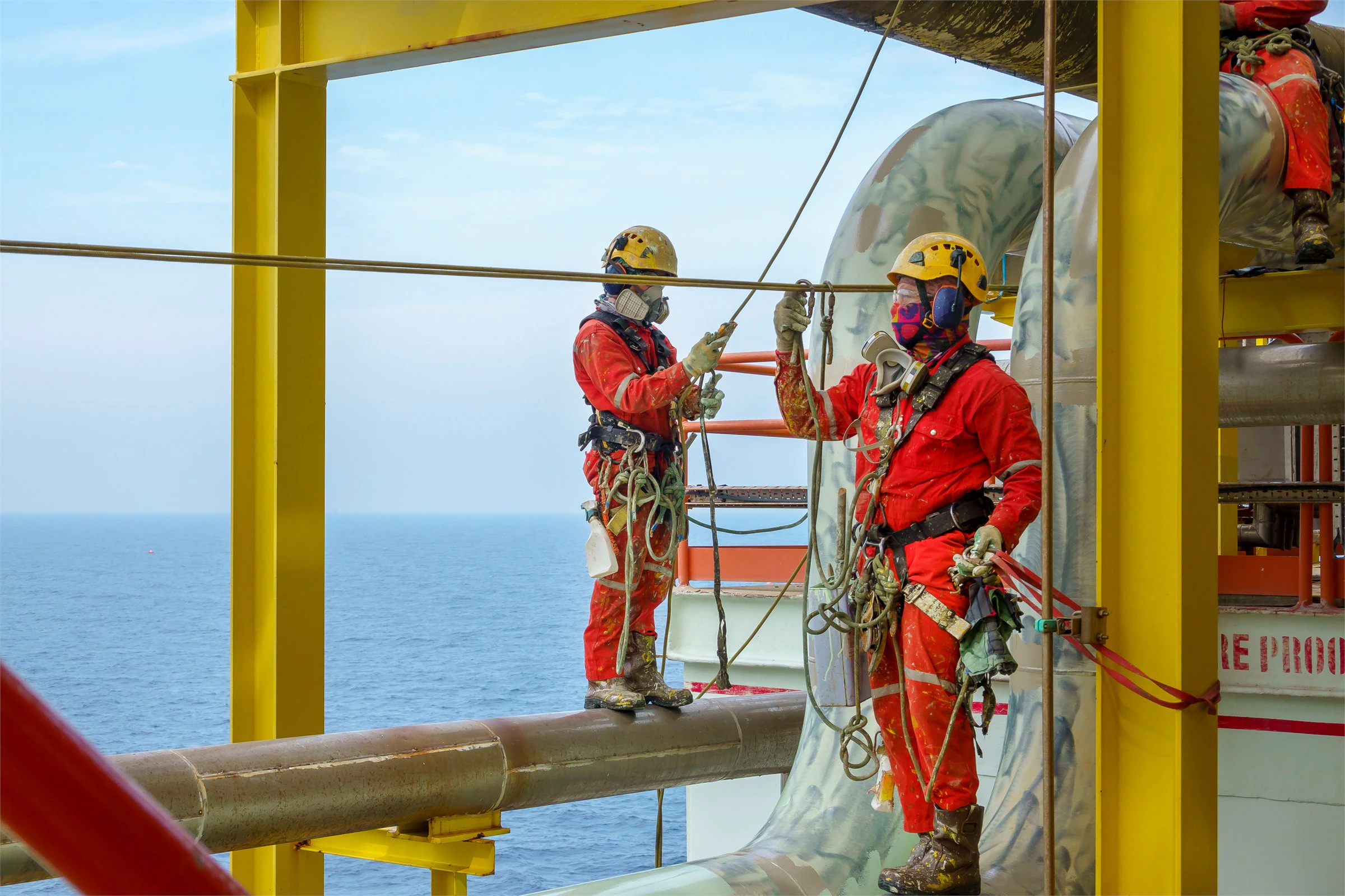Offshore Protection Fabrics application