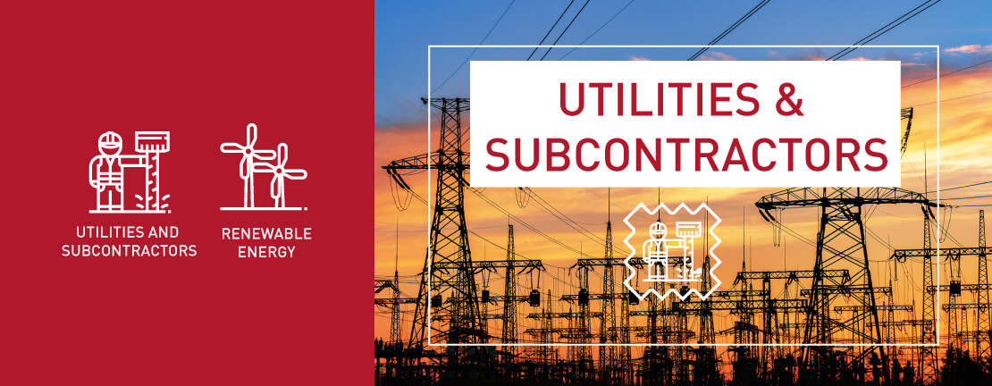 Utilities and subcontractors Image